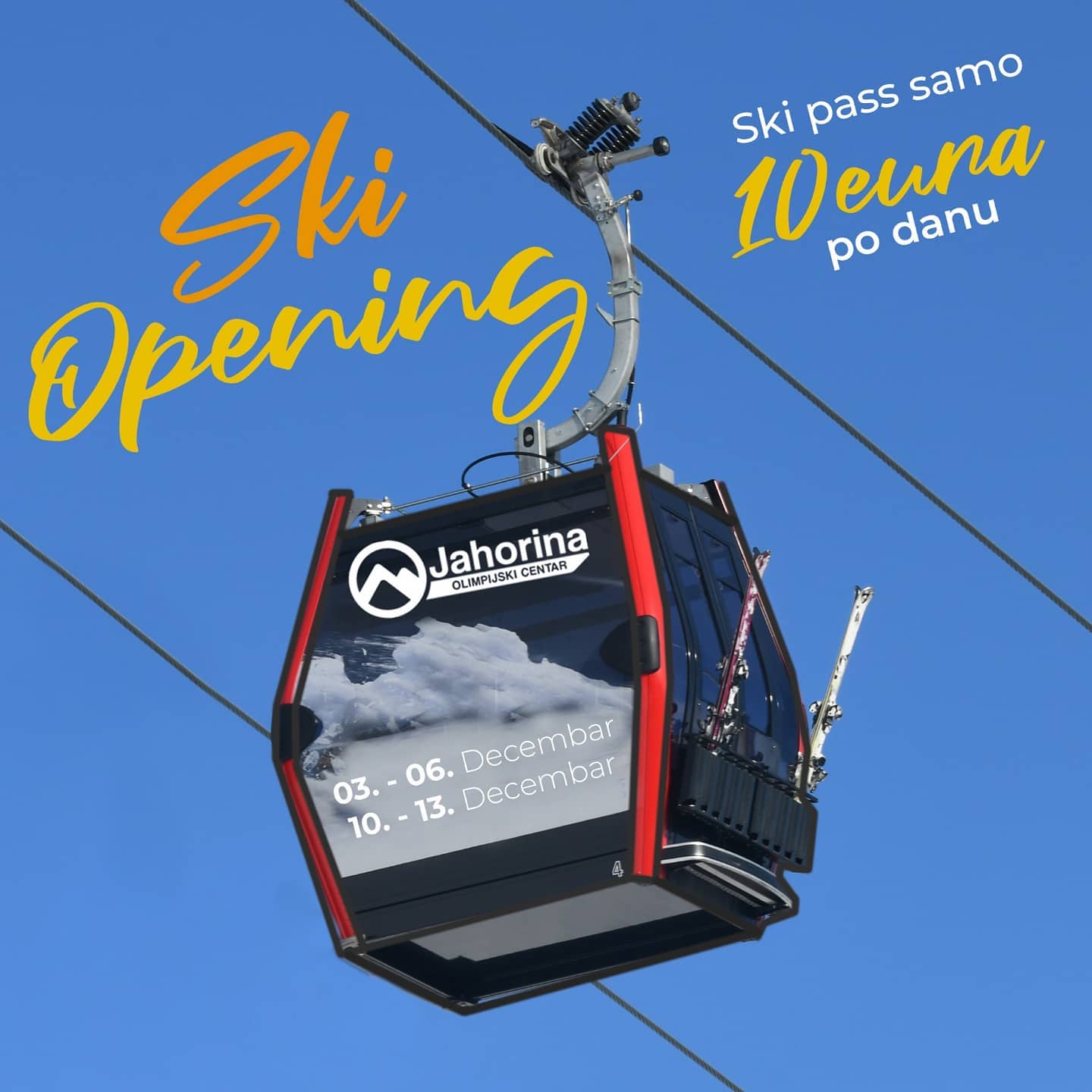 Јахорина – отварање зимске сезоне